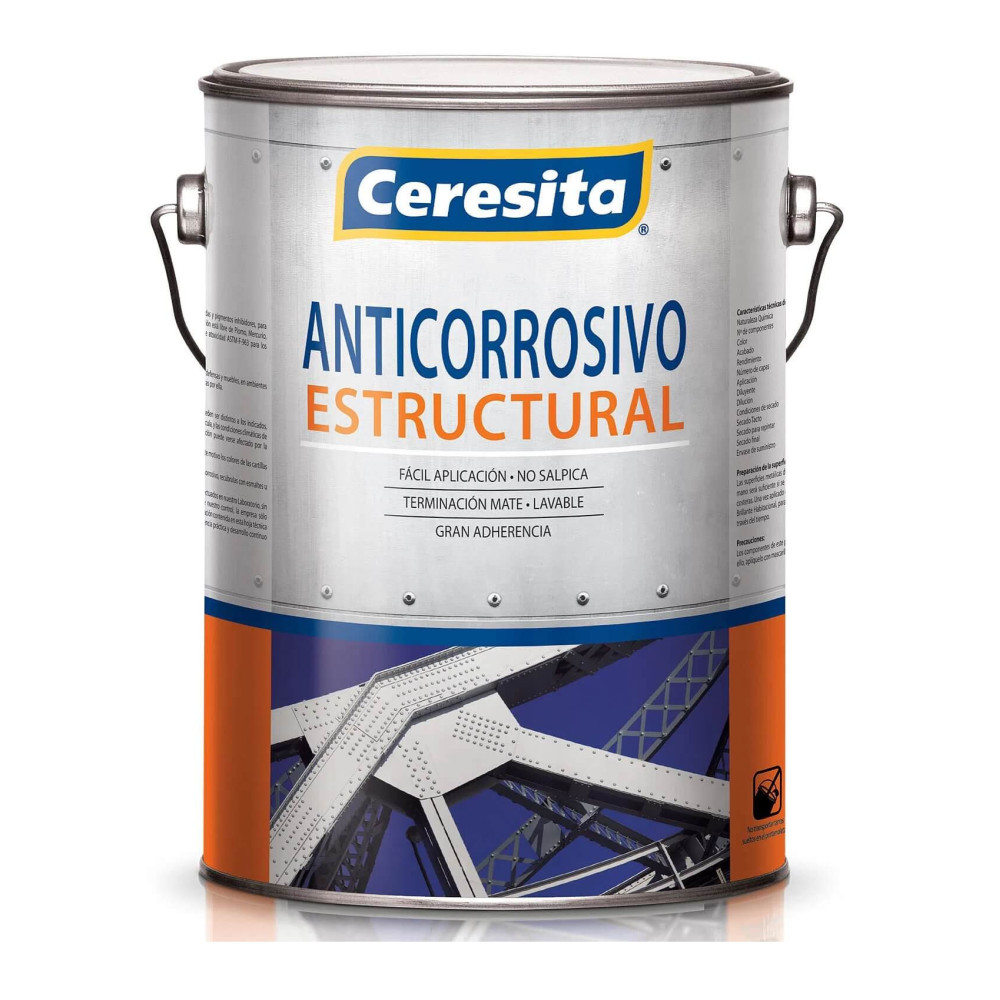 Anticorrosivo Estructural Gris Verdoso 1/4 GL Ceresita 13054504