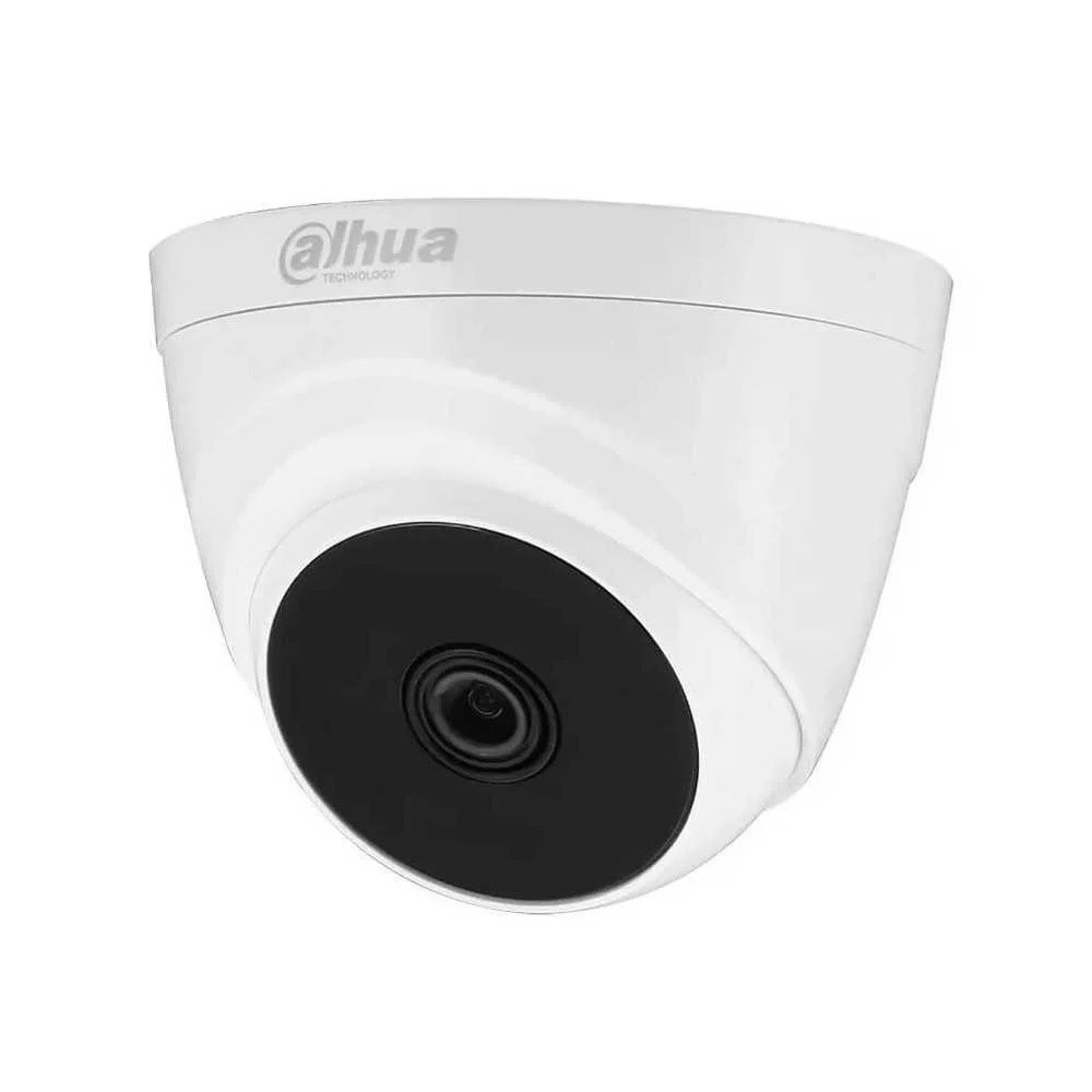 Cámara de Seguridad Domo IR20 HDCVI Eyeball 1MP 720P Lente fijo 2.8mm Dahua DH-HAC-T1A11N-0280B