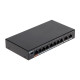 Switch Poe 8 Puertos Fast Ethernet 2 × 10/100/1000 Mbps RJ45 Dahua DH-PFS3010-8ET-96