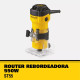 Rebajadora Router 550W 1/4" Stanley St55-b2c