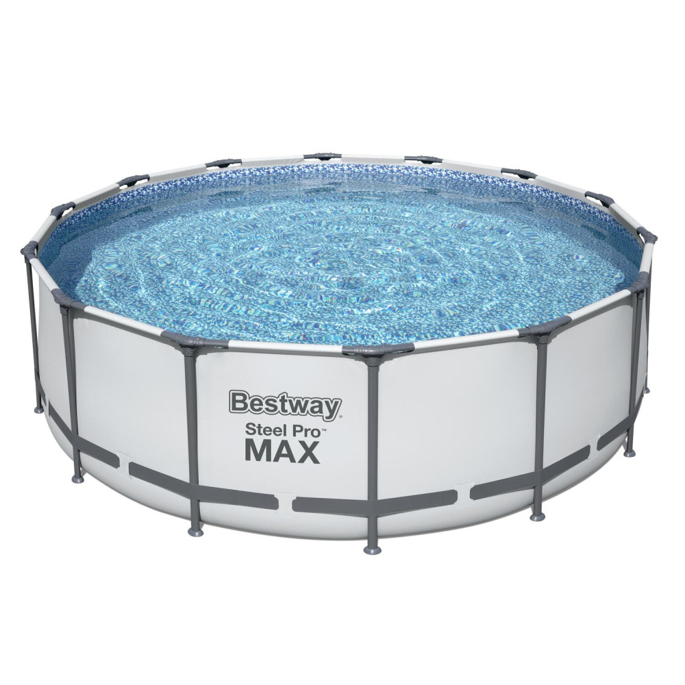 Piscina Steel Pro Max™ Gris 4.27X1.22M Pool Set Bestway 5612X