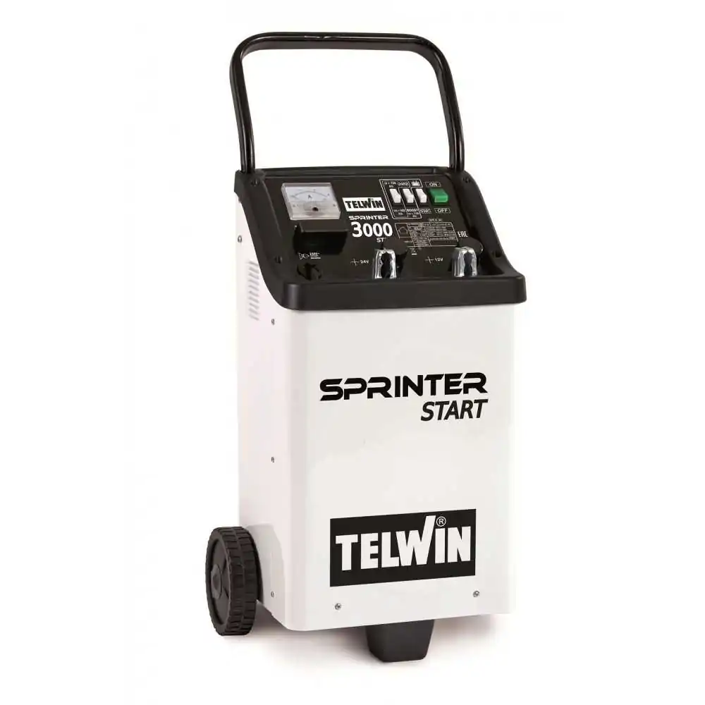 Arrancador y Cargador de Batería 12/24V 220V Telwin Sprinter 3000