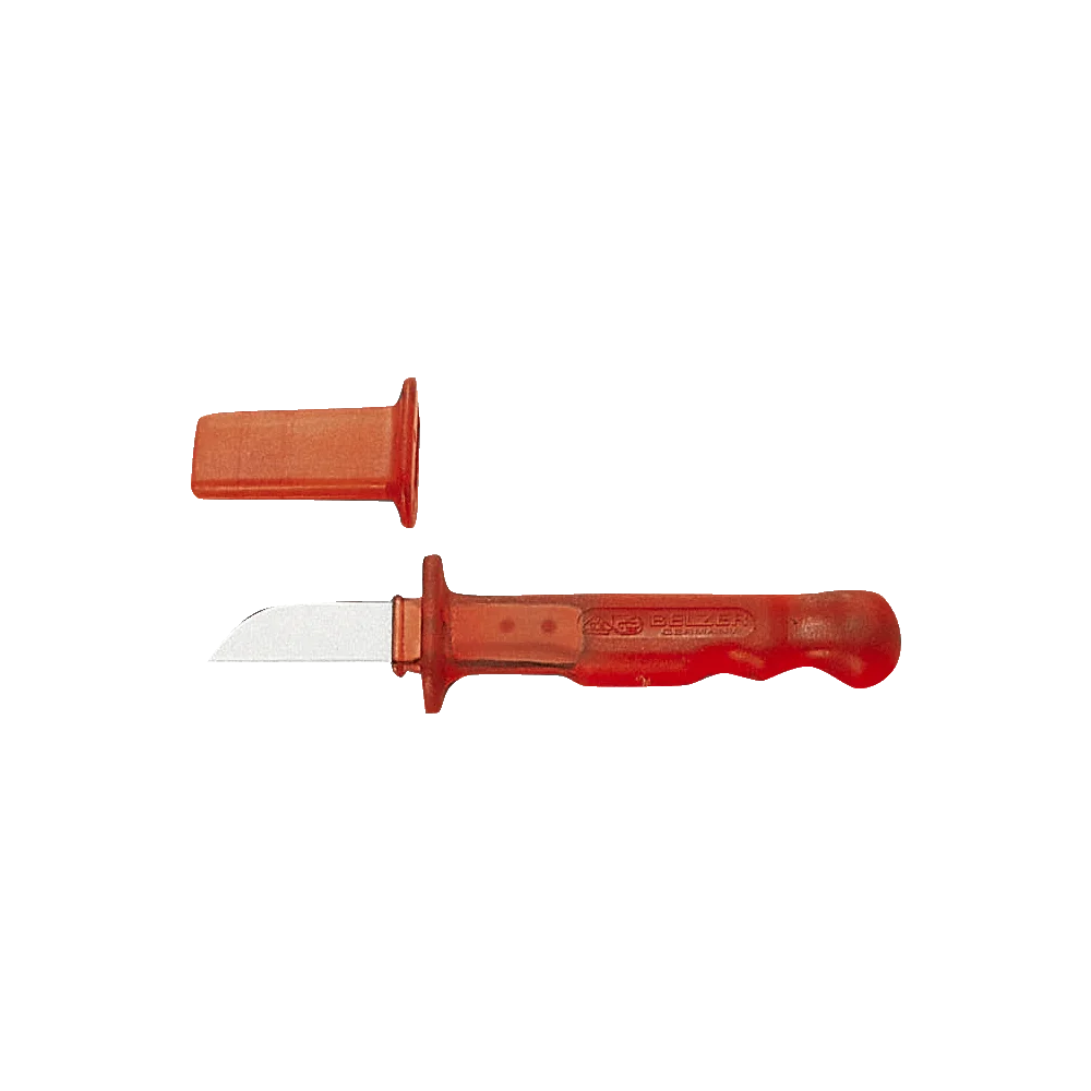 Cuchillo Pelacables con Capuchón Protector de Plástico 7" Bahco 2820VDE