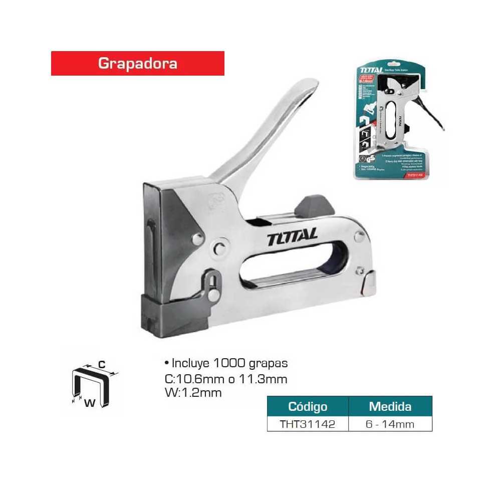 Engrapadora Industrial 6-14mm Total Tools THT31142